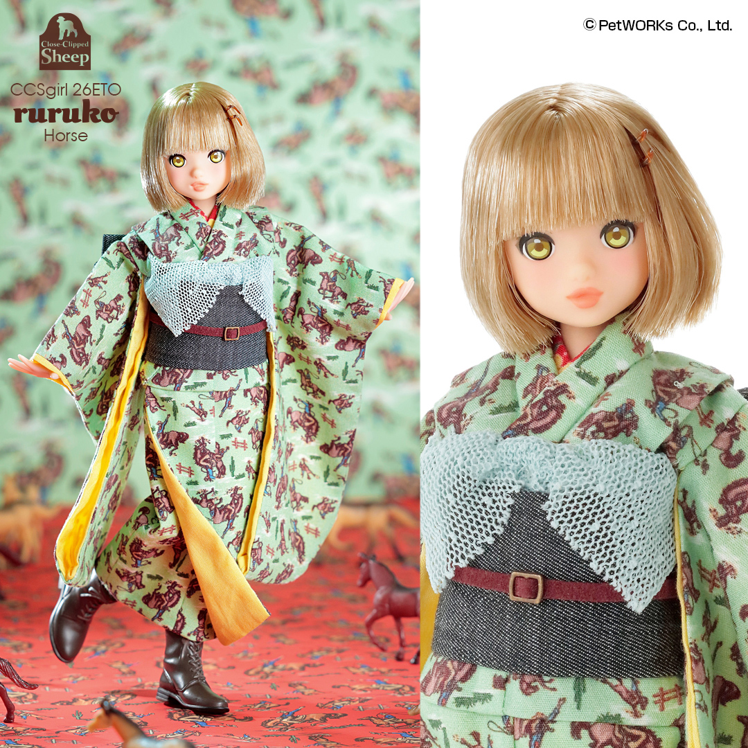 CCSgirl 26干支 ruruko 午」発売 | Information | PetWORKs